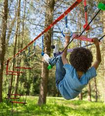 Kids Can Train Like Real Ninjas Do With The Ninjaline Obstacle Course Kit Deluxe Kit Includes Backyard Obstacle Course Kids Obstacle Course Kids Outdoor Play