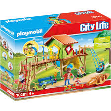 Explore all the different theme worlds from playmobil, germany's largest toy manufacturer, has been producing and distributing toys since 1974. Playmobil City Life Abenteuerspielplatz 70281 Galeria Karstadt Kaufhof