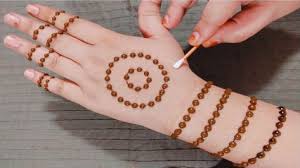 Simple Easy Mehndi Design Back Hand Earbud Mehndi Design Trick New C In 2020 Mehndi Designs Front Hand Back Hand Mehndi Designs Circle Mehndi Designs