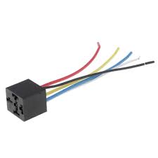 Find bosch relay sockets and get free shipping on orders over $99 at summit racing! 1pcs Bosch Style 12v Dc 5 Pin Spdt Interlocking Relay Socket Harness Base With Wires Motorcycle Burglar Alarm Aliexpress