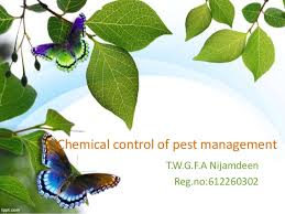 Some methods alter the physical environment to make it unfavorable to. Chemical Control Of Pest Management