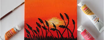 In this real time video you'll learn how to paint clouds, the glow of the sun painting sunsets are really fun. Easy Sunset Acrylic Painting For Beginners Step By Step Tutorial Paintingsuppliesstore Com