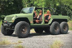 The Jeep Wrangler Is A Capable Offroad Vehicle Straight Off The Showroom Floor But Sometimes Capable Isn T Enough No M Jeep Wrangler 6x6 Truck Pickup Trucks