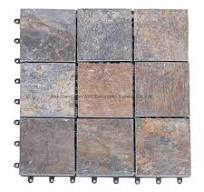 Natural Stone Tiles Zhejiang Exterior Slate Stone Deck Tiles