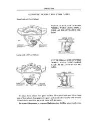 John Deere Van Brunt Model Rb Grain And Seed Drill Chart