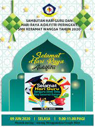 Assalamualaikum , selamat hari raya kami ucapkan kepada semua pengunjung laman sesawang ini. Buku Program Sambutan Hari Guru Raya