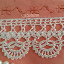 Crochet Filetcrochet Dantel Kenardanteli Bordura Tig Isleri Tig Motifleri Boncuk Tig