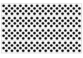 Black And White Dots Border White And Black Polka Dot Bulletin Board Borders Bulletin Board Borders Black Polka Dot Polka Dots