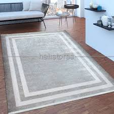 gri beyaz cerceveli hali pierre cardin monet mt23a halistores com halilar gri monet