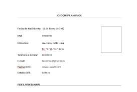 Muchos ejemplos de curriculum vitae completamente gratis ✅ modelos de cv para todos los trabajos ✅ consejos para entrevista, tips. Como Hacer Un Curriculum Vitae Ejemplo De Un Cv Exitoso
