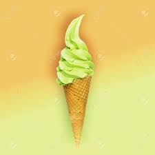 Download Pistachio Ice Cream On Orange Green Background Stock Photo Picture And Royalty Free Image Image 14804961 Yellowimages Mockups