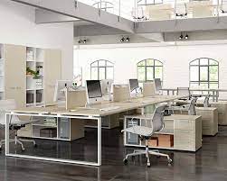 Arredi Uffici Operativi Fuji Quadra Contemporary Desk Work Station Desk Quadra