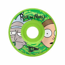 Primitive Skateboarding Ricky And Morty R M Swirl Wheels 52mm Primitiveskateboarding Primitive Skateboarding Skate Art Primitive