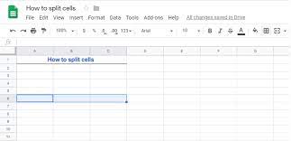 Make sure the cells to the right don't already have data in them. How To Split Cells And Split Text To Columns And Rows In Google Spreadsheet Excelchat