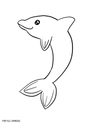 Disegni Di Delfini Da Stampare E Colorare Gratis Portale Bambini Sea Dolphin Delfino Mare Coloring Delfini Disegno Per Bambini Disegni