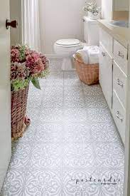 Ugly floors but no money to replace them? How To Paint A Vinyl Or Linoleum Floor The Right Way Postcards From The Ridge