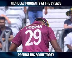 Get other latest updates via a notification on our mobile. Crictracker On Twitter Nicholas Pooran Is The New Batsman In Afgvwi Meninmaroon