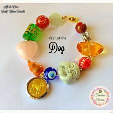 The next lucky plant is panda's favorite food, bamboo 竹 (zhú). Year Of The Dog Chinese Zodiac Lucky Charm Bracelet Shopee Philippines