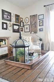 Console tables add stylish living room storage and often feature a slim profile that's great for sliding behind the sofa or against a wall. Diy Boot Tray To Coffee Table Organizer Home Decor Coffee Table Vintage Home Decor