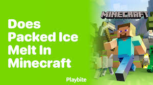 How To Get Packed Ice In Minecraft - Playbite