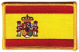 A lot of thought, meaning and work is put when designing a flag, from the colour, length, width and whether to have a vertical or horizontal flag. Amazon Com Spain Flag Spanish National Flag W Gold Border Iron On Patch Applique Espana