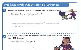 Learn vocabulary, terms and more with flashcards, games and other study tools. Problemes Utilisant La Soustraction L Ecole De Crevette