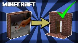 How to build hidden doors minecraft. Minecraft How To Make A Secret Painting Door 1 14 4 Youtube