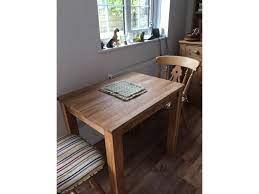 Love the extra storage space too. Small Solid Oak Dining Table Cheap 2 Seater Kitchen Table