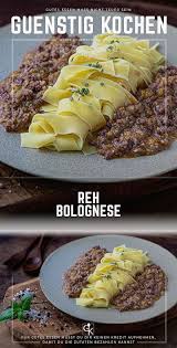 Rezept Reh Bolognese Guenstig Kochen At In 2020 Rezepte Lebensmittel Essen Gunstig Kochen