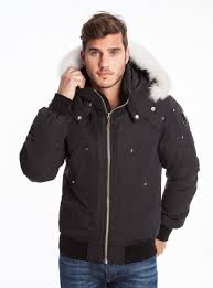 Black And White Bomber Jacket Mens Men S Moose Knuckles Ballistic Bomber Black White Mens Winter Fashion Mens Jackets Men