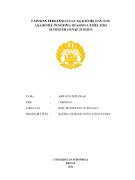 Laporan pertanggung jawaban kepada yth. Contoh Laporan Pertanggungjawaban Beasiswa Bidik Misi