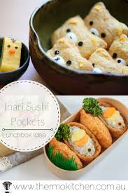 Cute Inari Sushi Pandas Are The Perfect Back To School Lunchbox Idea Healthy Delicious This Is A Thermomix Recipe Which Easy Sushi Food Recipes From Heaven
