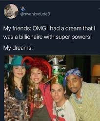 Teens on tiktok are posting makeup tutorials of themselves turning into the king of pop, michael jackson, on the app, set to a marina and other users shared their own takes on jackson's look and various signature moves, creating a meme that, sure, doesn't actually vary too much from post to post. First Pic I Ve Seen Of Michael Jackson Jim Carey And Tupac R Blackpeopletwitter Black Twitter Know Your Meme