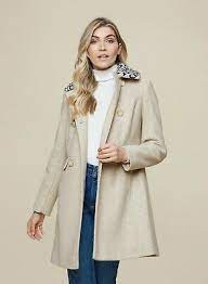Red herring womens camel faux fur collar twill coat. Faux Fur Jacket 1 5 Dealsan