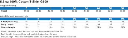 Product Detail And Size Chart