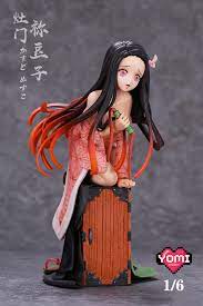 Kamado Nezuko Gk Figure Demon Slayer Kimetsu No Yaiba Resin Statues In 2021 Demon Anime Figures Slayer