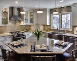 Small L Shaped Kitchens With Islands Google Search Home Kitchens Kitchen Layout Contemporary Kitchen