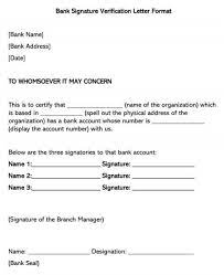 Banks also send random balance confirmation letters to their account holders in order to make sure that the bank ledgers are showing the same amount as the sample child support confirmation letter. Bank Signature Verification Letter Samples Examples