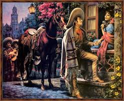 Jesus Helguera Painting Art Mexicain Art Cheval Espagnol