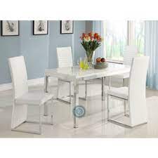 Get free shipping on qualified white dining room sets or buy online pick up in store today in the furniture department. White Dining Table Set You Ll Love In 2021 Visualhunt