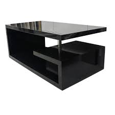 Round tables are easy to move around while square tables pair well with sectionals. Rosa Designer Square Coffee Table Black High Gloss Finish Buy Online In Angola At Angola Desertcart Com Productid 54014520