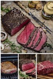 Dry Aged Roastbeef Mit Duxelles Aus Dem Smoker Livingbbq De Rezept Roastbeef Lebensmittel Rauchern Roastbeef Braten
