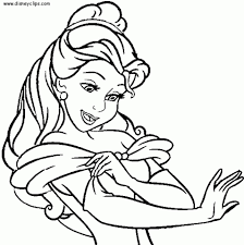 Free printable disney princess coloring pages for kids. 20 Free Printable Disney Princess Belle Coloring Pages Everfreecoloring Com