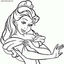 Belle is a well known fictional character from the walt disney pictures' 1991 film beauty and the beast. 20 Free Printable Disney Princess Belle Coloring Pages Everfreecoloring Com