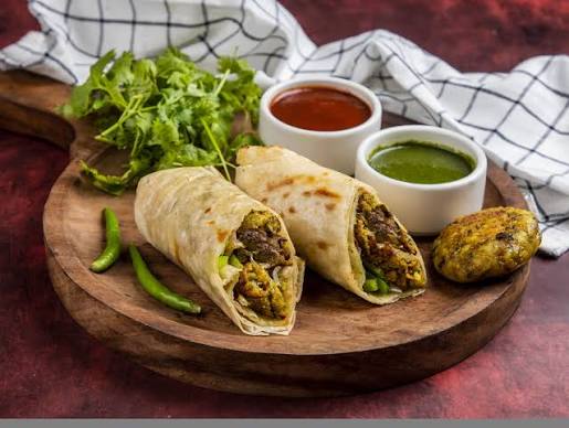 Reshmi Kabab Roll