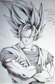 Son goku (孫 悟空) is a fictional character, a superhero and the main learn basic drawing technique for manga and anime from step by step basic drawing lesson. Goku Super Saiyan 2 Without Lightning Aura By Kawamanimes Deviantart Com On Deviantart Dragon Ball Super Art Goku Drawing Dragon Ball Art