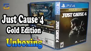 Just cause 4 sees rogue agent rico rodriguez land in solis to hunt down the truth about his past, at any cost. Just Cause 4 Gold Edition Ps4 Unboxing Overview Youtube