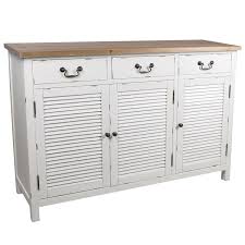 Besonders schön wirkt die kommode mit korpus in grau durch die 30 individuell gestalteten und bunt bemalten schubladen die zudem mit unterschiedlichen griffen. Kommode Cremeweiss Vintage Anrichte Holz Sideboard Retro Shabby Look Schrank Aus Dem Ebay De Ean 4251793504671 Preisvergleich Bei E Pard