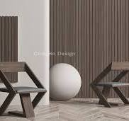 Veneer Surface PET Wooden Veneer Wood Slat Wall Acoustic ...