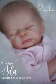 Ada Reborn Vinyl Doll Kit by Monica Kaye Small Limited Edition  Irresistables Exclusive!